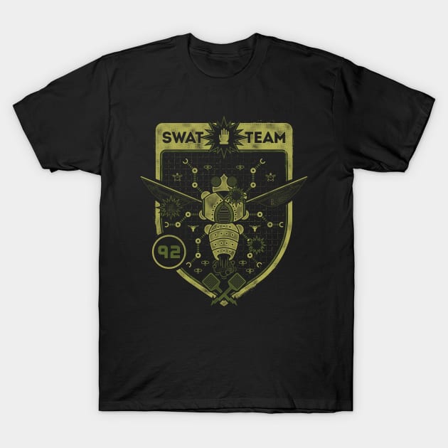 Swat Team '92 T-Shirt by mortarmade